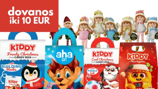 Dovanos vaikams iki 10 eur - Idėjos darželiui ir grupėms