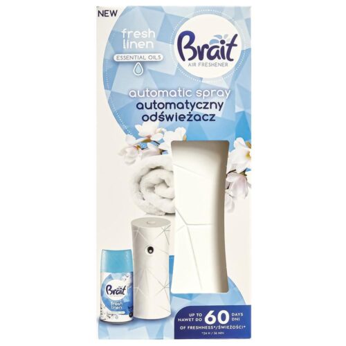 Automatinis oro gaiviklis su papildymu Brait Fresh Linen, 250ml