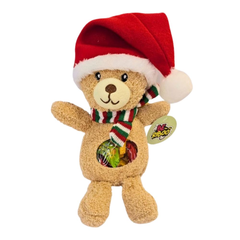 Dovana kuprinytė Meškiukas su saldainiais ir siurprizu, 80g, kaina, akcija, kalėdos