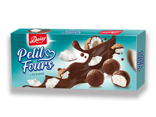 Saldainiai Daisy Petito Fours Coconut, 180g