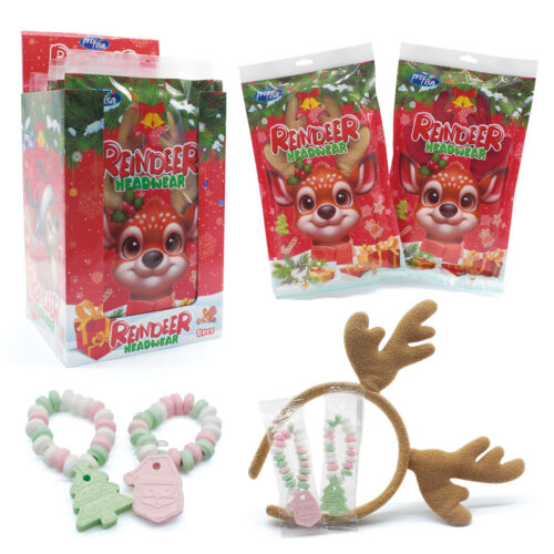 Lankelis su saldainiais Christmas Reindeer, 1vnt (24g)