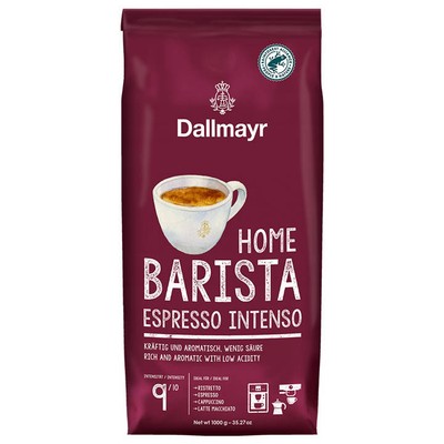 Kavos pupelės Dallmayr Home Barista Espresso Intenso 1kg