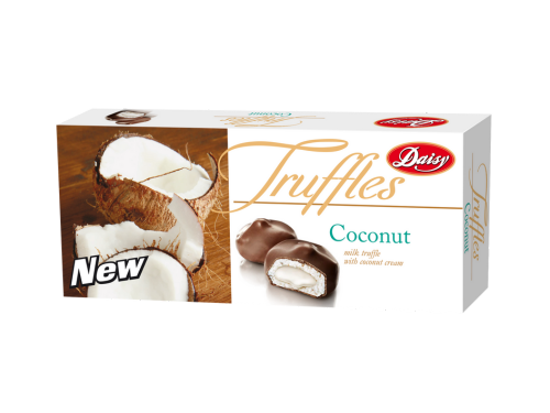 Saldainiai Daisy Truffles Coconut, 180g