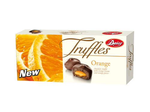 Saldainiai Daisy Truffles Orange, 180g