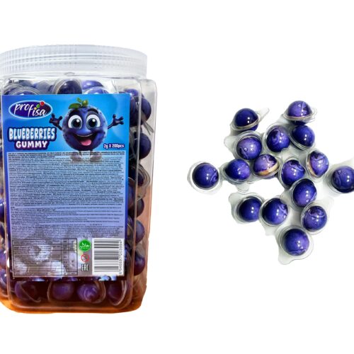 Guminukai Blueberries Gummy, 2gx200vnt