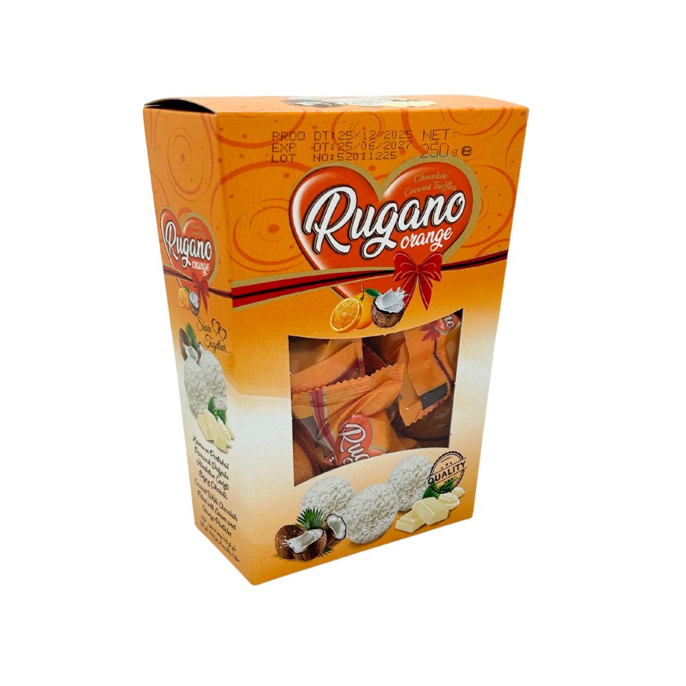 Saldainių dėžutė Rugano Orange, 250g kaina akcija