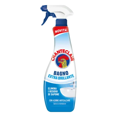 Purškiamas valiklis Chante Clair Bagno Extra Brillante – vonios kambario valiklis ypatingam blizgesiui, 625ml kaina, akcija, pigiau