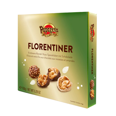 Sausainiai Papagena Florentine, 150g