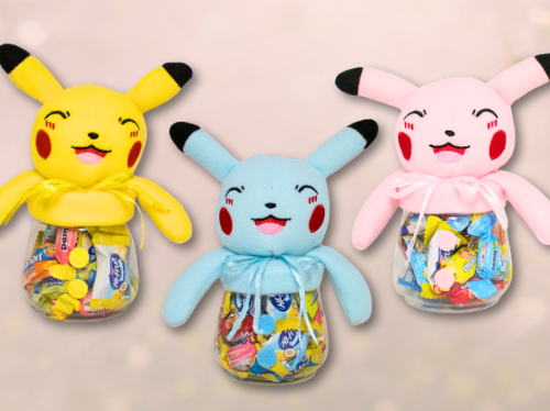 Dovana Zuikis Žaibiukas su saldainiais, 110g