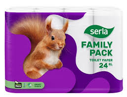 Tualetinis popierius Serla, 24vnt