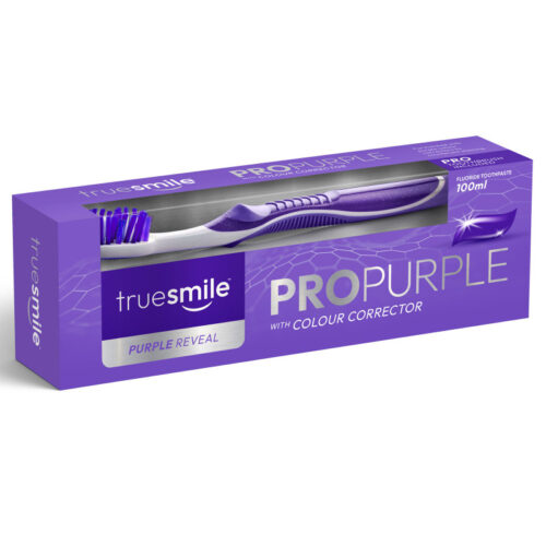 Dantų pasta +šepetėlis Truesmile Propurple,100ml