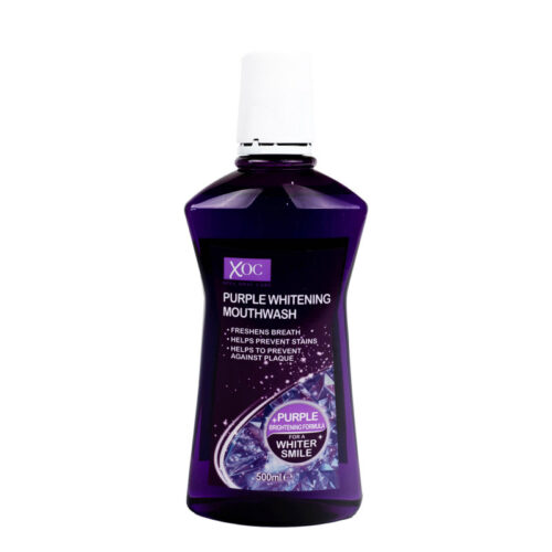 Burnos skalavimo skystis XOC Purple, 500ml