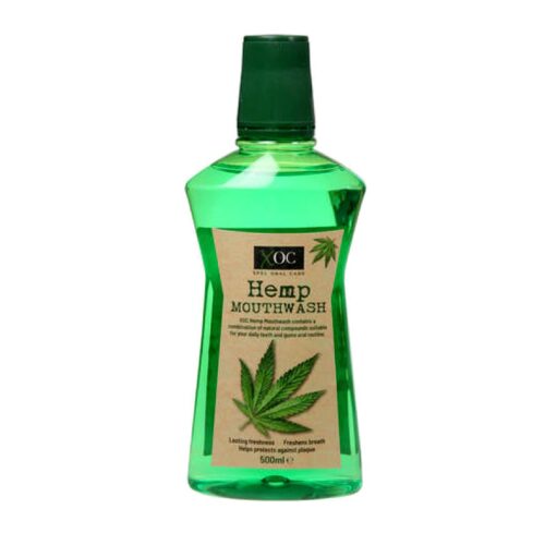Burnos skalavimo skystis XOC Hemp, 500ml