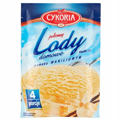 Naminiai ledai Cykoria vaniliniai, 60g