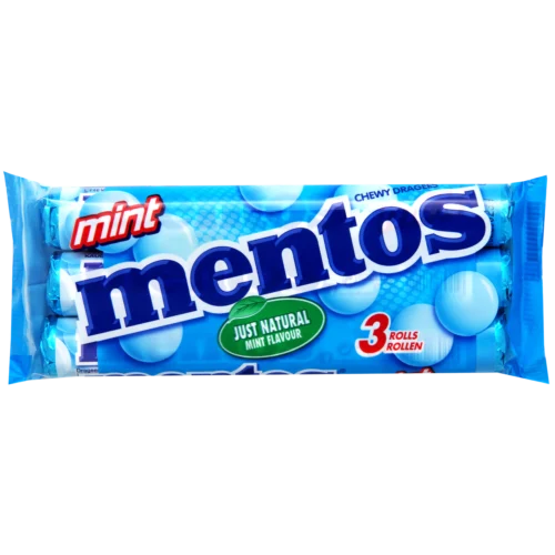 Saldainiai Mentos Mint, 3x38g