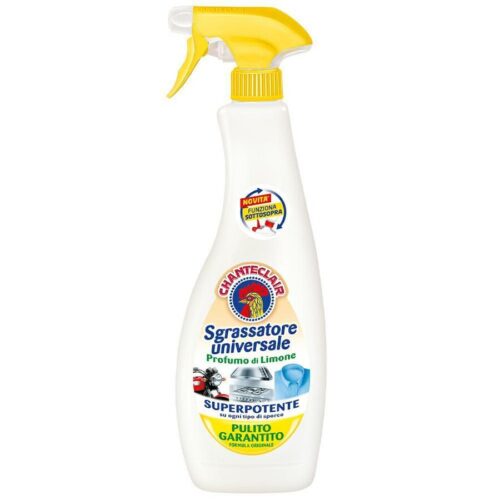 Purškiamas valiklis Chante Clair Sgrassatore Universale Limone – universalus nuriebalintojas su citrinų kvapu, 600ml
