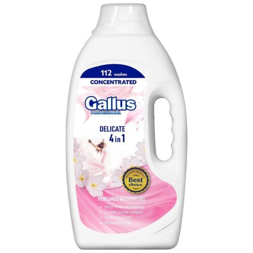 Skalbimo gelis Gallus Delicate, 4,05l