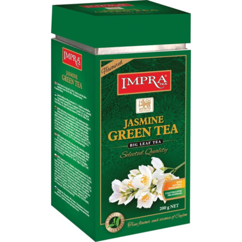 Arbata Impra Green Jasmine, 200g (skarda)