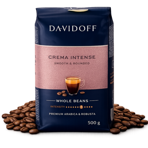 Kavos pupelės Davidoff Caffe Crema Intense, 500g