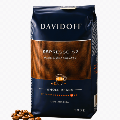 Kavos pupelės Davidoff Espresso 57 Intense, 500g