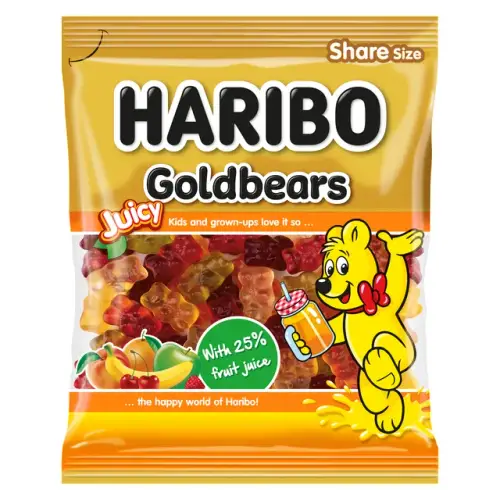 Guminukai Haribo Goldbears Juicy, 160g