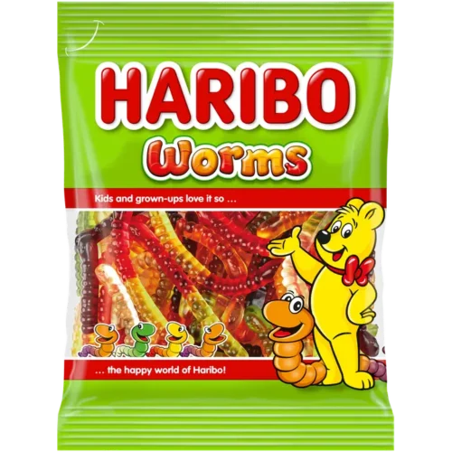 Guminukai Haribo Worms, 175g