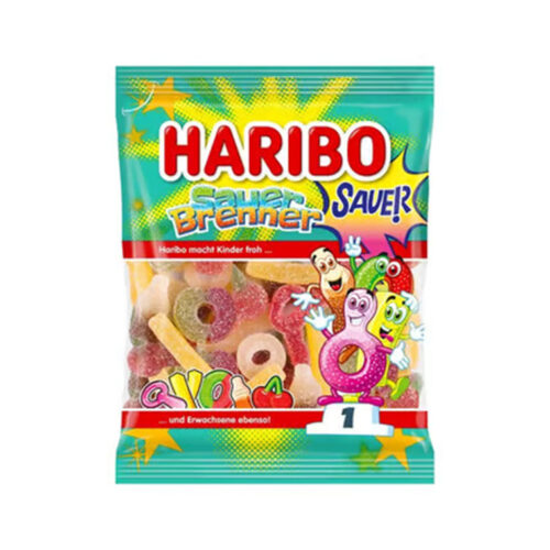Guminukai Haribo Sauer Brenner, 160g