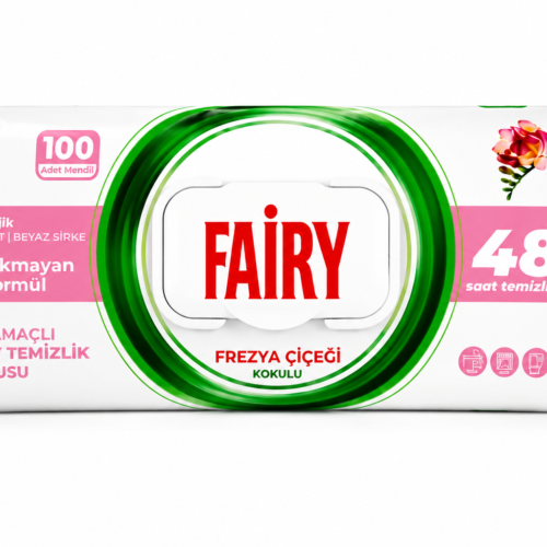 Drėgnos servetėlės Fairy Frezya, 100vnt