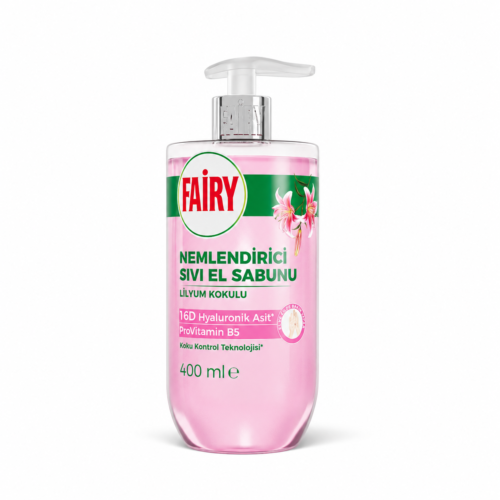 Fairy drėkinamasis skystas rankų muilas lelijų kvapo 400 ml