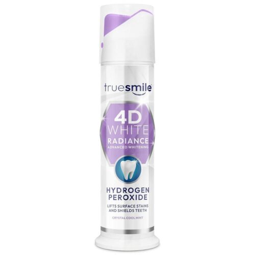 TrueSmile 4D White Radiance balinamoji dantų pasta su vandenilio peroksidu 100 ml