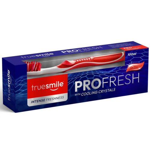 TrueSmile ProFresh Intense Freshness dantų pasta su gaivinančiais kristalais 100 ml