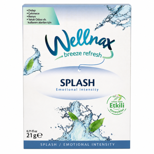 Wellnax Breeze Refresh Splash pakabinamas oro gaiviklis, 21 g