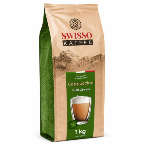 Swisso Kaffee Cappuccino Irish Cream, 1 kg