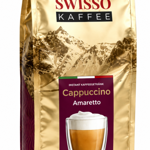 Swisso Kaffee Cappuccino Amaretto, 1 kg