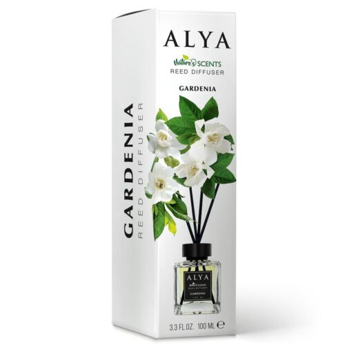 ALYA Nature's Scents Gardenia namų kvapas su lazdelėmis 100 ml