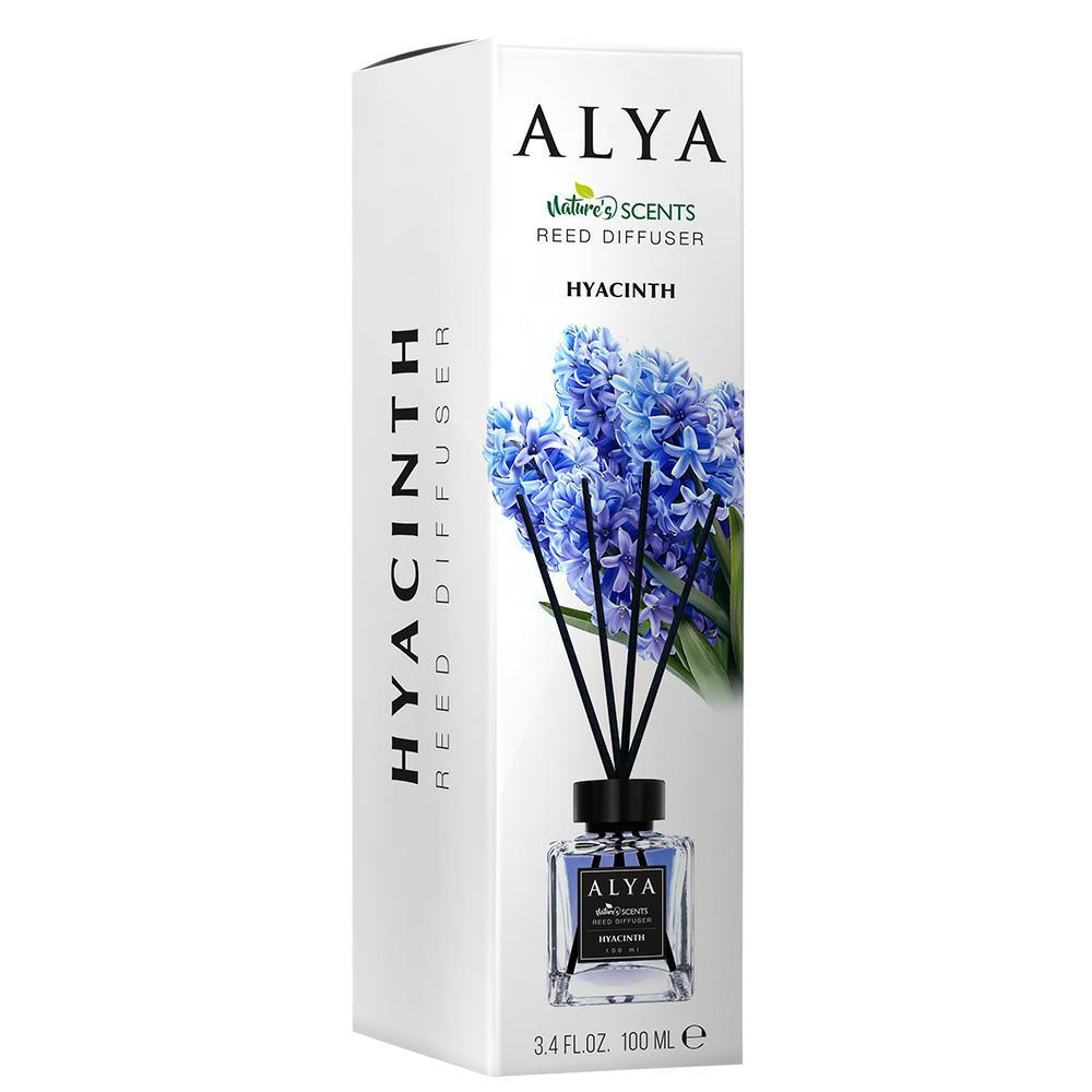 ALYA Nature’s Scents Hyacinth namų kvapas su lazdelėmis 100 ml