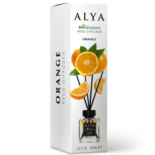 ALYA Nature's Scents Orange namų kvapas su lazdelėmis 100 ml