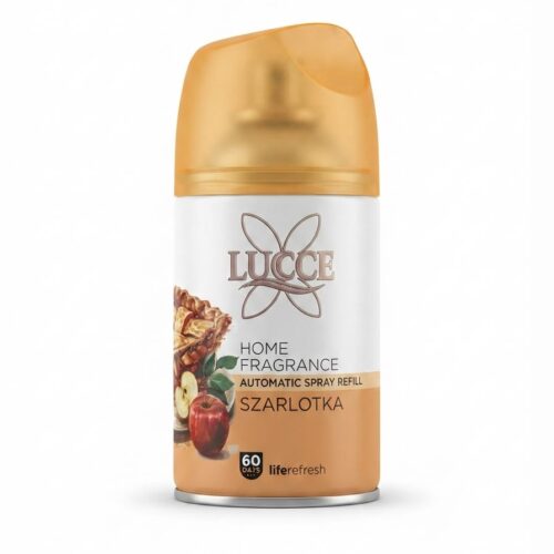 LUCCE Szarlotka (obuolių pyragas) automatinio oro gaiviklio papildymas, 250 ml