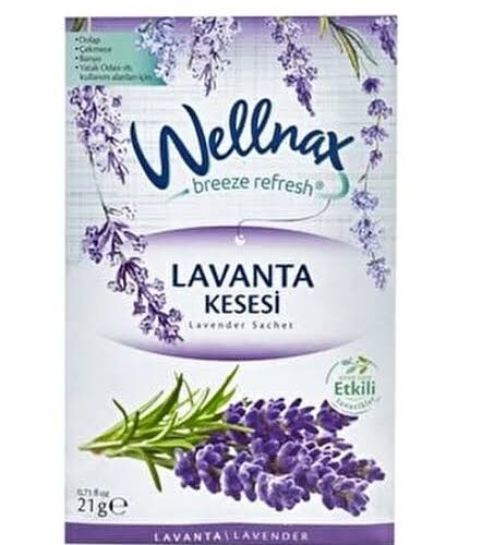 Wellmax Breeze Refresh Lavanta Kesesi pakabinamas oro gaiviklis, 21 g