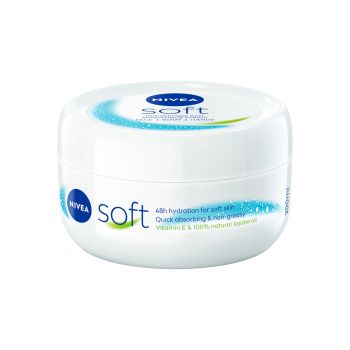 NIVEA Soft intensyviai drėkinantis kremas, 200 ml