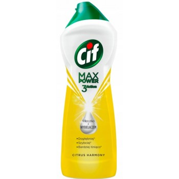 Cif Max Power 3 Action Citrus Harmony valomasis pienelis su balikliu, 1001 g