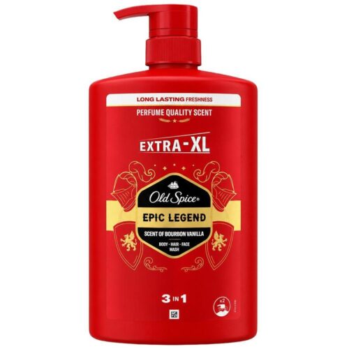 Old Spice Epic Legend 3in1 – dušo želė vyrams, 1 l