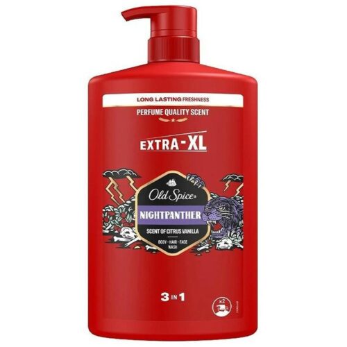 Old Spice NightPanther 3in1 – dušo želė vyrams, 1 l