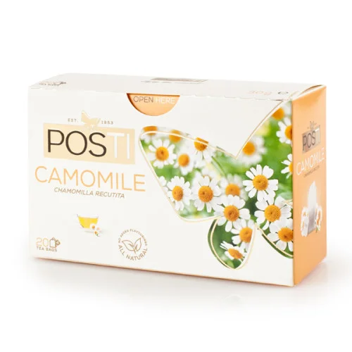 POSTI Camomile – ramunėlių arbata, 20 pakelių