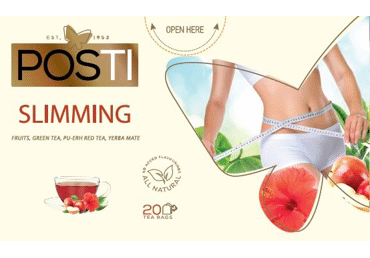 POSTI Slimming – vaisinė ir žolelių arbata, 20 pakelių