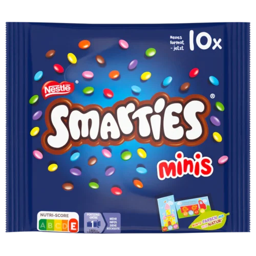 Nestlé Smarties Mini, 10 × 14,4 g