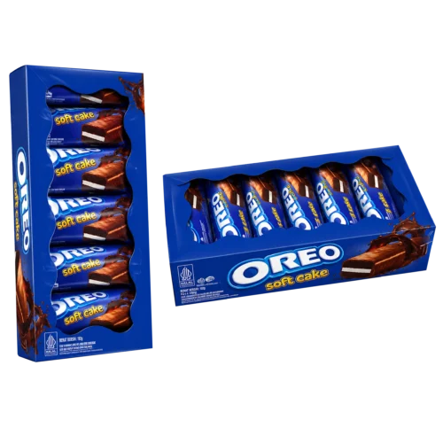 OREO Soft Cake Vanilla – kakavinis pyragaitis su vaniliniu kremu, 192 g