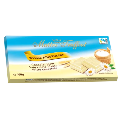 Maître Truffout baltasis šokoladas, 100 g