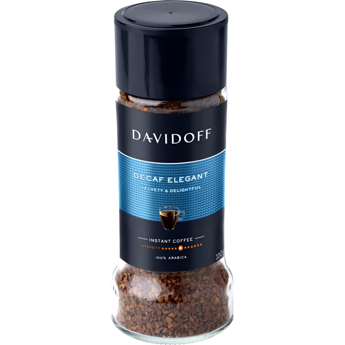 Davidoff Decaf Elegant tirpi kava be kofeino, 100 g