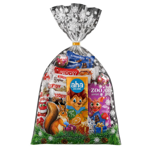 Kalėdinis saldumynų rinkinys vaikams, 290 g + 200 ml